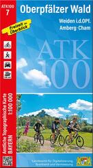 ATK100-7 Oberpf&auml;lzer Wald (Amtliche Topographische Karte 1:100000)