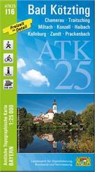ATK25-I16 Bad K&ouml;tzting (Amtliche Topographische Karte 1:25000)
