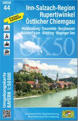 UK50-44 Inn-Salzach-Region, Rupertiwinkel, &Ouml;stlicher Chiemgau