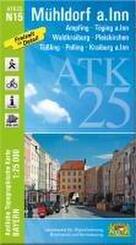 ATK25-N15 M&uuml;hldorf a.Inn (Amtliche Topographische Karte 1:25000)