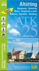 ATK25-N16 Alt&ouml;tting (Amtliche Topographische Karte 1:25000)