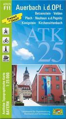 ATK25-F11 Auerbach i.d.OPf. (Amtliche Topographische Karte 1:25000)