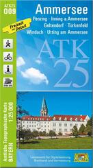 ATK25-O09 Ammersee (Amtliche Topographische Karte 1:25000)