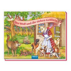 Tr&ouml;tsch M&auml;rchenbuch Pop-up-Buch Der Wolf und die sieben Gei&szlig;lein