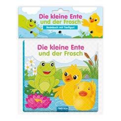 Tr&ouml;tsch Badebuch mit Tierfigur Die kleine Ente und der Frosch