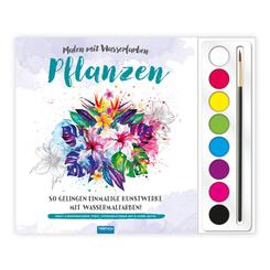 Tr&ouml;tsch Malen mit Wasserfarben Pflanzen
