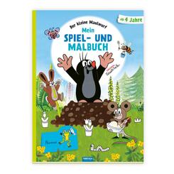 Tr&ouml;tsch Der kleine Maulwurf Mein Spiel- und Malbuch