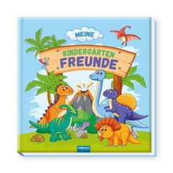 Tr&ouml;tsch Freundebuch Meine Kindergartenfreunde Dinosaurier
