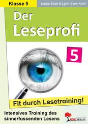 Der Leseprofi - Fit durch Lesetraining / Klasse 5