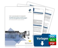 Pr&uuml;f- und Dokumentationsmappe: Gef&auml;hrdungsbeurteilungen, m. 1 Buch, m. 1 Beilage