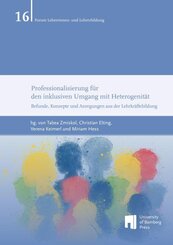 Professionalisierung f&uuml;r den inklusiven Umgang mit Heterogenit&auml;t