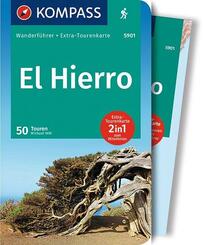 KOMPASS Wanderf&uuml;hrer El Hierro, 50 Touren mit Extra-Tourenkarte