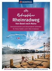 KOMPASS Radreisef&uuml;hrer Rheinradweg von Basel bis Mainz