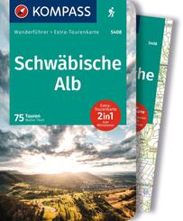 KOMPASS Wanderf&uuml;hrer Schw&auml;bische Alb, 75 Touren mit Extra-Tourenkarte