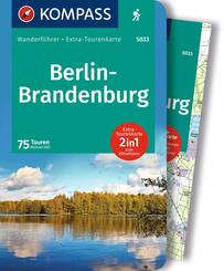 KOMPASS Wanderf&uuml;hrer Berlin-Brandenburg, 75 Touren mit Extra-Tourenkarte