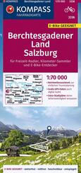 KOMPASS Fahrradkarte 3336 Berchtesgadener Land, Salzburg 1:70.000