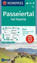 KOMPASS Wanderkarte 044 Passeiertal / Val Passiria 1:25.000