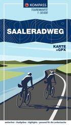 KOMPASS Fahrrad-Tourenkarte Saaleradweg - Von M&uuml;nchberg nach Sch&ouml;nebeck (Elbe) 1:50.000