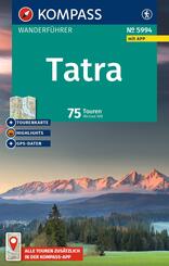 KOMPASS Wanderf&uuml;hrer Niedere und Hohe Tatra, 75 Touren mit Extra-Tourenkarte