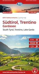 BVA ADFC Radtourenkarte S&uuml;dtirol, Trentino, Gardasee 1:150.000